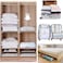 LAVISH Vacuum Storage 80x 110 CM Bags, 5-Pack Space Saver Bags, Reusable Compression Bags for Clothes, Bedding, Travel, Packing &amp; Closet Organization, Airtight &amp; Waterproof Storage Solution