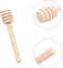 LAVISH Wooden Honey Dipper Sticks   Eco-Friendly Honey Drizzlers   Natural Wooden Honey Spoons, For Wedding Favors, Thanksgiving &amp; Christmas Party Supplies (10CM-1 PACK)