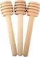 LAVISH Wooden Honey Dipper Sticks   Eco-Friendly Honey Drizzlers   Natural Wooden Honey Spoons, For Wedding Favors, Thanksgiving &amp; Christmas Party Supplies (10CM-3 PACK)