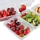 LAVISH BPA-Free Clear Rectangular Food Storage Containers [50 Pcs ,500ml] with Lids - Stackable &amp; Leak-proof, Microwave Safe