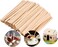 LAVISH 14CM Disposable Wooden Coffee Stirrers, 100 Count Sticks for Beverage Mixer Tea, Hot Chocolate and Craft Projects