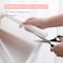 LAVISH Shelf Liner Non-Adhesive (Clear, 3 Rolls 45x150cm) EVA Cupboard Cabinet Pad Drawer Mat Fridge Liner Roll for Kitchen and Bedroom