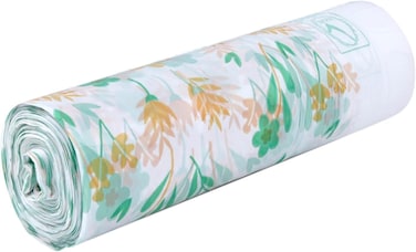 LAVISH Jumbo Sufra Roll   Floral Pattern Design  Disposable HDPE Table Cover   50 Sheets Bio-Degradable Tablecloth Roll   100x130cm Large Waterproof Dining &amp; Party Table Sheets