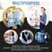 LAVISH Thickened Disposable Plastic Blue Aprons 100 Pcs &ndash; Waterproof and Oil-Resistant, PE Plastic Perfect For Cooking, BBQ, Catering, Art Project- Kitchen &amp; Restaurant Supplies