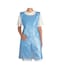 LAVISH Plastic Apron Blue 28 Inch (Width) X 46 Inch (Length) 100 Pieces X 10 Packets