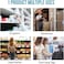 Barcode Label Stickers 1.5" &times; 1.0" (38 &times; 25 mm) &ndash; Thermal Transfer Label Rolls (3 Rolls), Self Adhesive Sticky Labels