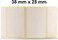 Thermal Transfer Barcode Label Stickers 1.5" &times; 1.0" (38 &times; 25 mm) &ndash; Self Adhesive Label Rolls, Pack of 5