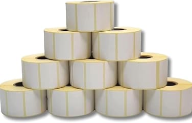 Direct Thermal Barcode Label Sticker POS 1.5" &times; 2.5" (40 &times; 60 mm)  800 Labels per 10 Rolls