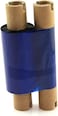 Thermal Transfer Wax Ribbon 55mm x 74m &ndash; Black Barcode Ribbon, Pack of 1 Roll, Compatible with Zebra, Eltron &amp; Datamax Printer