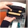 Black Thermal Transfer Wax Ribbon 55mm x 74m &ndash; Barcode Printer Ribbon Rolls, Pack of 10, Compatible with Zebra, Eltron, Datamax Printers