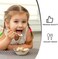 LAVISH 50 Pcs Mini Light Golden Plastic Spoons &ndash; 10 cm Reusable Cutlery for Parties, Dessert, Baking &amp; Tasting &ndash; Durable &amp; Elegant Small Spoons