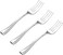 LAVISH Mini Disposable Silver Forks For Desserts - Pack Of 100 Dessert Forks &ndash; Size: 4 Inch - Real Flatware Look - BPA Free - Food Safe