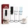 Powerful Handheld Milk Frother with Stand &ndash; Mini Electric Foam Maker &amp; Drink Mixer for Coffee, Latte, Cappuccino, Matcha &amp; Hot Chocolate, Random Color