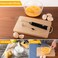 Rechargeable Milk Frother Black Handheld Foam Maker Stainless Whisk for Coffee Latte Cappuccino Mixer