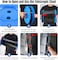 Outdoor Foldable Camping Stool Telescopic Portable Seat Blue Lightweight Strong Folding Stool for Fishing Hiking Travel Picnic BBQ