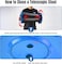 Outdoor Camping Stool Portable Foldable Telescopic Stool Fishing Stool Random Color Heavy Duty Lightweight Collapsible Seat for Hiking Travel BBQ
