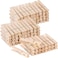 Wooden Bamboo Clothespins 40 Pcs Heavy Duty Clothes Pins Strong Grip Multipurpose Laundry Clips for Clothesline Air Drying Crafts Kitchen and Home Organization