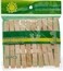 Wooden Bamboo Clothespins 80 Pcs Heavy Duty Clothes Pins Strong Grip Multipurpose Laundry Clips for Clothesline Air Drying Crafts Kitchen and Home Organization