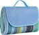 LAVISH Foldable Waterproof Picnic Blanket 200 x 150 cm   Portable Outdoor Beach &amp; Camping Mat   Lightweight Travel Mat for Garden, Hiking &amp; Family Picnic   Blue   Pack of 2