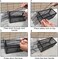 Humane Rat Trap - 2 Pack Humane No Kill Mouse Rat Chipmunk Squirrel Cage for Small Rodents, Hamsters Voles - Easy Set &amp; Release Safe Catch