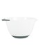 Mixing Bowl With TPR Base White 1Liters