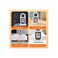 DENX DX3610 Smart Security Camera, 1080HD, 120&deg; Wide Viewing Angle
