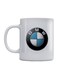 BMW Logo Printed Coffee Mug White/Black/Blue 350ml