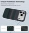 Benks iPhone 17 Pro Full Aurora Premium Case Compatible with Camera Control Button, Compatible with Magsafe, Military Grade Protective Case Built with Dupont Kevlar