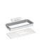 Hanging Trash Bag Holder White-Grey 33x18cm