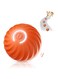 Rayyan Dog Toy Ball, Smart Interactive Dog Toy, Robust Self Rolling Ball, Active Rolling Ball for Dog, Interactive Dog Ball Toy for Boredom Indoors Outdoors(Orange)