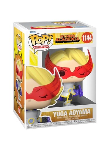 Funko Pop! Animation: My Hero Academia (MHA) - Yuga Aoyama - (MHA) - Shining Hero: Can't Stop Twinkling - Collectable Vinyl Figure - Gift Idea - Official Merchandise - Toys for Kids &amp; Adults