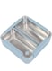 BrainGiggles 2 Compartments Stainless Steel Lunch Box with Removable Inner Tray Leak Proof Bento Box for Kids Adults - Multifunctional Air Tight Food Container- Blue