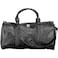 Mounthood Croco   Pu Leather Duffel Bag - Black