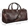 Mounthood Croco   Pu Leather Duffel Bag - Brown