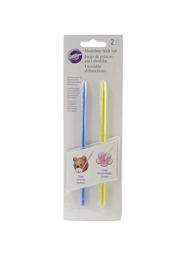 Wilton 0262025 2 Sticks for Decoration Set, Plastic, Multicolour