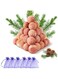 clines Cedar Wood Balls Moth Repellent, 50 Pcs Anti Moth Cedar Balls, Natural Scent Balls for Wardrobes Clothes Storage Drawer Wardrobe Freshener Accessories