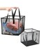 MRTURK REVHQ 2 Pack Popup Laundry Hamper, Collapsible Mesh Laundry Baskets with Handles, Foldable Clothes Hamper, Easy to Open, Portable for Laundry Storage, Kids Toy, College Dorm or Travel
