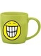Zak Designs Smiley Porcelain Coffee Cup 20 Cl Green