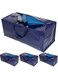 VENO 4 Pack Heavy Duty Extra Large Moving Bags W/Backpack Straps Strong Handles &amp; Zippers, Storage Totes for Space Saving, Fold Flat, Alternative to Moving Box (Blue, 4 Pack)