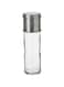 Digital Shoppy CITRONHAJ Spice Mill, Clear Glass/Stainless Steel, 15 cm (6 ")