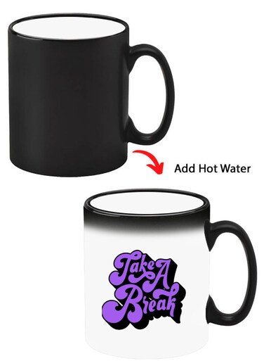 Color Changing Heat Sensitive Ceramic Mug, Image Revealed When HOT Liquid is Added! Take a Break-01