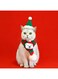 YWhalep 2 Pack Cat Collar Christmas Cat Santa Hats with Scarf and Collar Set, Christmas Hat Xmas Cat Outfit for Cats Small Dogs Puppy Christmas Accessories