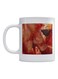 Legs Printed Mug White/Red/Yellow