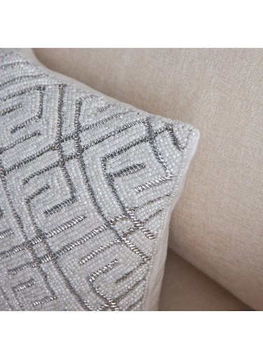 Box Glitz Beaded Filled Cushion 30 x 40 cm