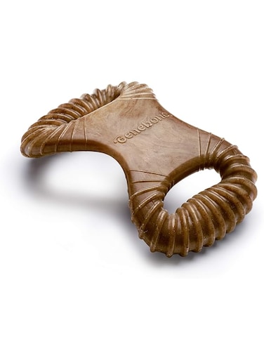 Benebone Dental Dog Chew Toy for Aggressive Chewers Bacon Flavor Small