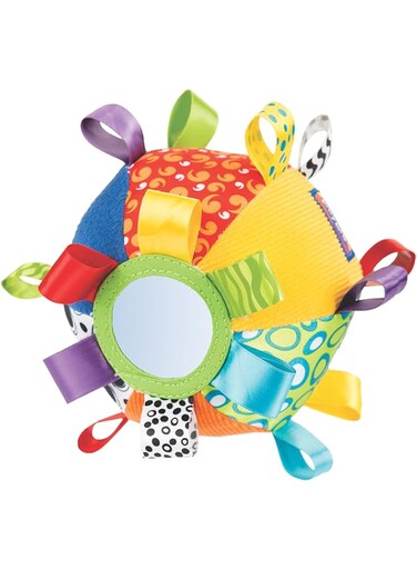 Playgro Loopy Loops Ball, Baby Infant, Pack Of 1, Multicolor