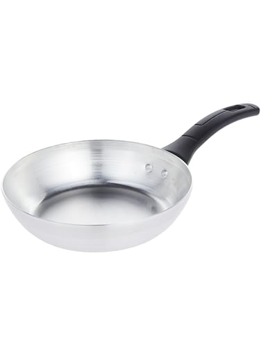 Vague Aluminium Fry Pan, Silver 18 cm Size, AL-060