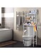 J&amp;J 3 Layer Metal Bathroom Storage Shelf Rack,Space Saver Organizer Holder