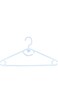 FEELINGS PLASTIC ARCH HANGER 6 PCS SET-WHITE Hangers For Wardrobe, Cloth Display Rack For Space Saving Closet Storage Organizer, Plastic Clothes Hanger