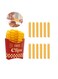 Set of 12 French Fries Shaped Bag Clips with Magnetic Storage Box, Securely Seal Bags and Packages to Keep Food Fresh, Practical Kitchen Accessories
